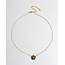 'Lumina' Necklace labradorite GOLD - Stainless steel