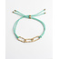 'Marina' Pulsera azul - Acero inoxidable