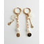 'Pamela' earrings Gold - Stainless steel