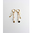 'Pamela' earrings Gold - Stainless steel