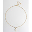 'Dani' Collier Blanc - Acier inoxydable