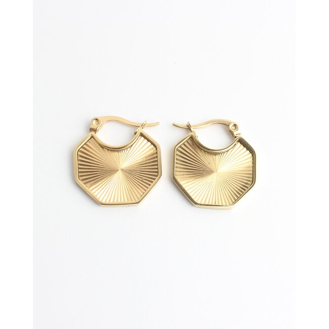 'Cloe' Earrings - Stainless steel