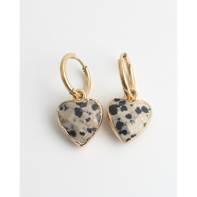 Boucles d'oreilles 'Cherish' Leopard - acier inoxydable