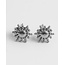 'SHINE' Silver STUD EARRING - STAINLESS STEEL