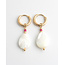 'Sweet shell' earrings Gold - Stainless steel