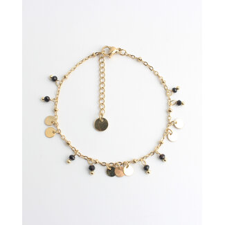 'Hanna' Pulsera Azul - Acero inoxidable