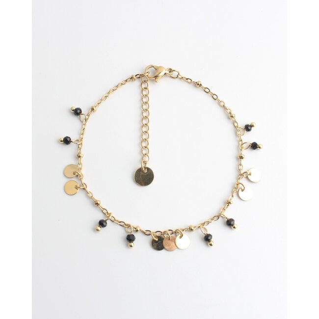 'Hanna' Pulsera Azul - Acero inoxidable