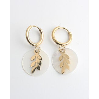 'Safira' earrings - Stainless steel