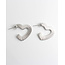 Boucles d'oreilles 'Yiva' ARGENT - acier inoxydable