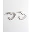 'Yiva' earrings SILVER - stainless steel