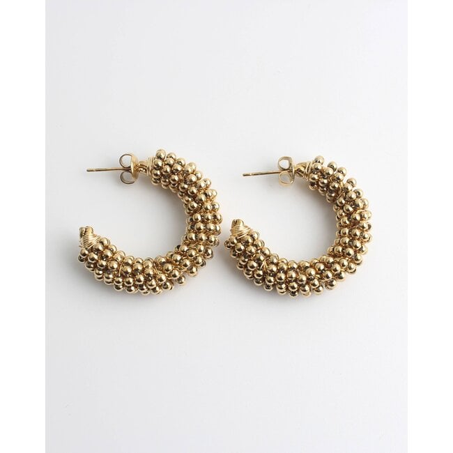 'Eloise' earrings GOLD - stainless steel