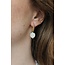 Boucles d'oreilles 'Linde' ARGENT - acier inoxydable