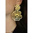 "Boucles d'oreilles Dalia OR - acier inoxydable