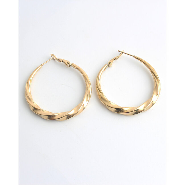 "Liv" earrings GOLD - Stainless steel