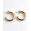 'Kensi' Pendientes ORO - Acero inoxidable