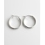 Big Daisy Hoops SILVER - Stainless steel