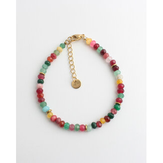 'Bellal' pulsera Multicolor - acero inoxidable