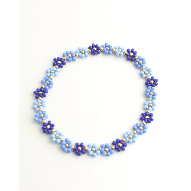 'Ivy' Bracelet BLUE - Stainless Steel