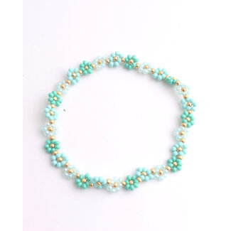 'Ivy' Bracelet Turquoise - Acier Inoxydable