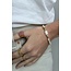 "Estefania" Ring Pink Gold - Stainless Steel