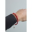 'Bellal' Armband Pink - Edelstahl