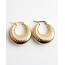 'Dita' Earrings Gold - Stainless steel