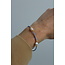 'Femi' Bracelet Bleu - Acier inoxydable