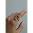 'Nandita' Ring - Stainless steel