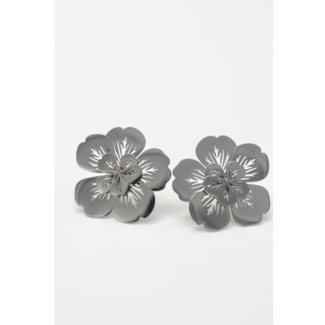 'Kalina' Earrings Silver - Stainless steel