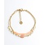 'Yana' Bracelet Orange - Acier inoxydable