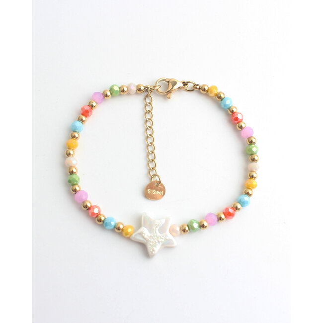 'Starlene' Pulsera - Acero inoxidable