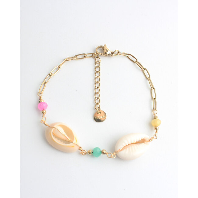 'Yohana' Pulsera - Acero inoxidable