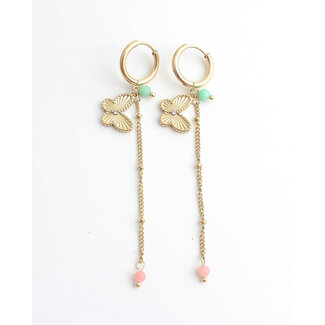 'Vinessa' Earrings GOLD - Stainless Steel