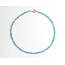 Collar 'Bay' AZUL PLATA - Acero inoxidable