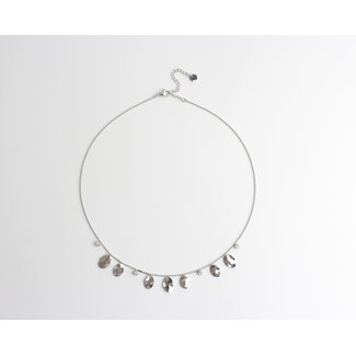 'Mahlia' collier ARGENT - Acier inoxydable