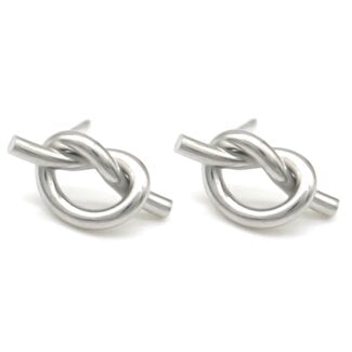 'Syra' boucles d'oreille ARGENT - Acier inoxydable