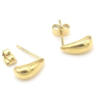 'Rayn' earrings GOLD - Stainless steel