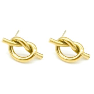 "Syra" studs GOLD - Stainless steel