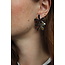 Pendientes 'Flores' PLATA - Acero inoxidable