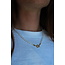 Collar "Bay" BLANCO PLATA - Acero inoxidable