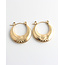 "Zoe" earrings GOLD - Stainless steel