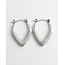 Boucles d'oreilles 'Else' ARGENT - Acier inoxydable