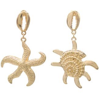 'Elandra' Earrings GOLD - Stainless steel