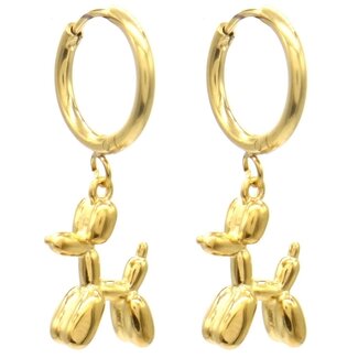 'Sadira' Boucles d'oreilles OR - Acier inoxydable