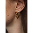 Boucles d'oreilles 'Chainah' OR - Acier inoxydable