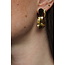 Pendientes 'Fontaine' ORO - Acero inoxidable