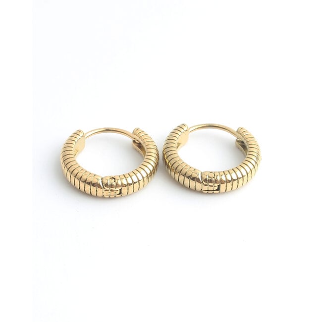 'Kora' Earrings GOLD - Stainless Steel