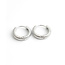 Boucles d'oreilles 'Kora' ARGENT - Acier inoxydable