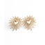 Boucles d'oreilles 'Nykia' OR - Acier inoxydable