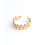 'Ellinor' ring gold - stainless steel (adjustable)